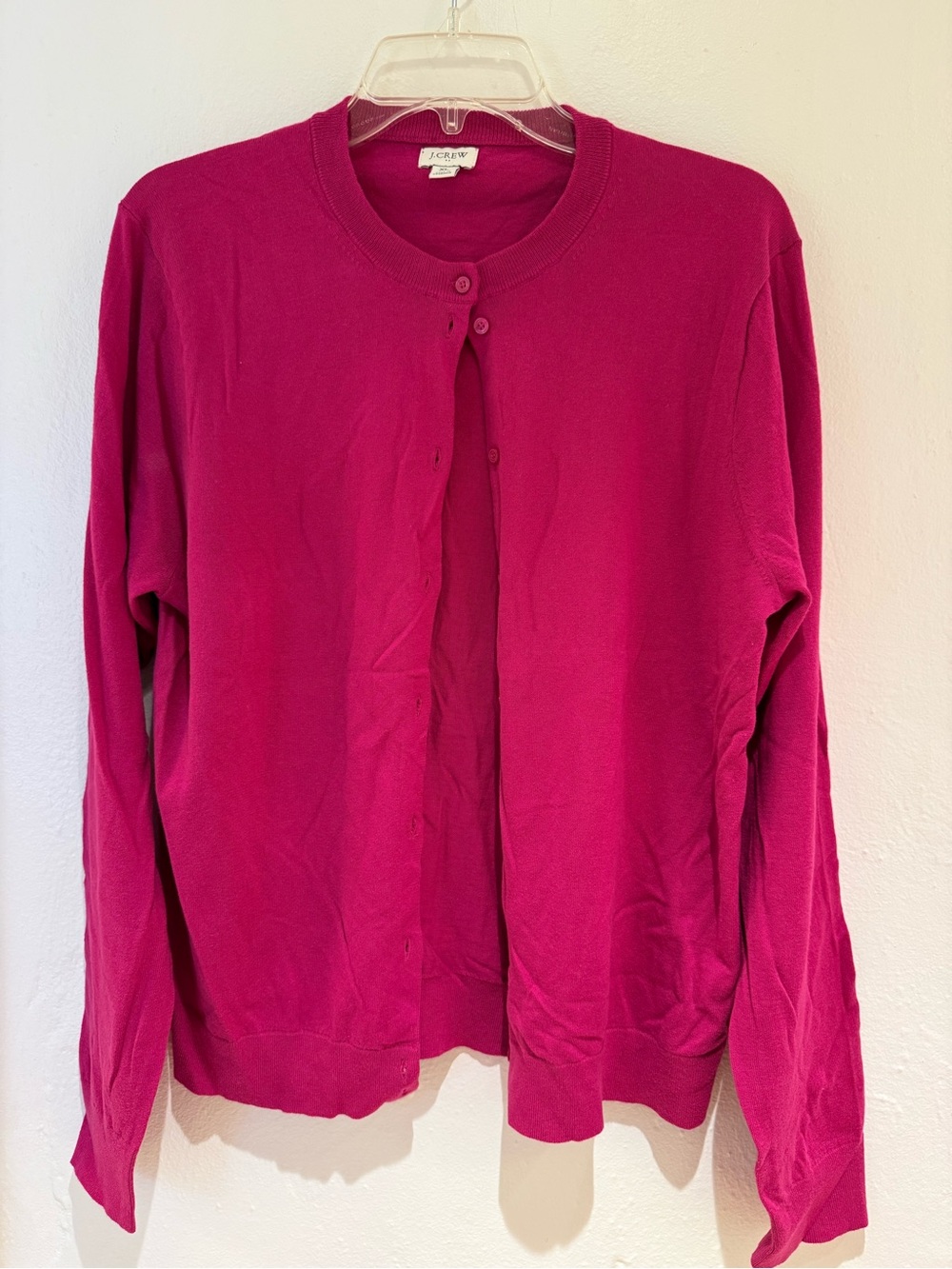 J. Crew Cardigan, Pink, Size XL